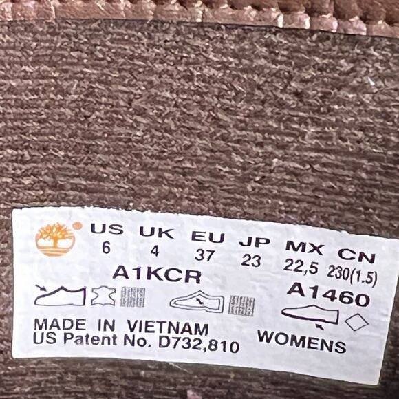 Timberland WOMEN'S TURAIN TALL WATERPROOF BOOTS Brown Size 6 - Picture 9 of 11